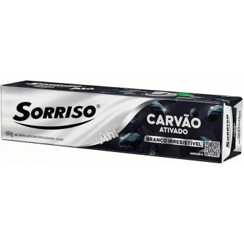 CREME DENTAL SORRISO CARVAO ATIVADO 60 GR