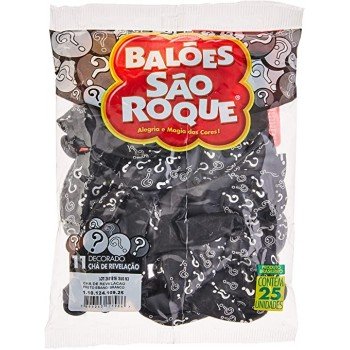 BALAO SAO ROQUE CHA DE REVELACAO PRETO/BRANCO 25 U