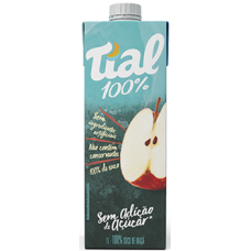 SUCO TIAL MAÇA NATURAL ZERO AÇUCAR 1L