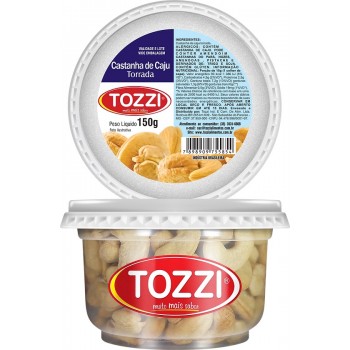 CASTANHA DE CAJU TOZZI POTE 150G