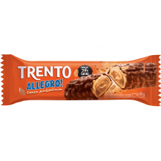 WAFER RECHEADO TRENTO ALLEGRO CHOCO AMENDOIM 26G