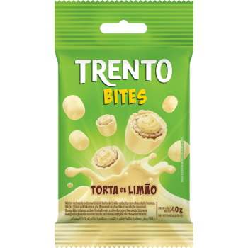 WAFER RECHEADO TRENTO BITES TORTA DE LIMAO 40GR