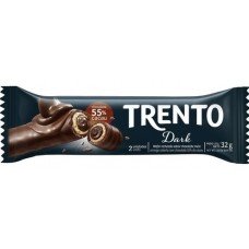 WAFER RECHEADO TRENTO DARK 32GR