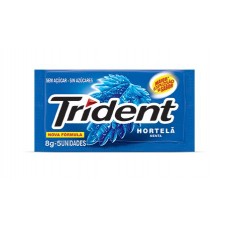 CHICLETE TRIDENT HORTELA  8GR