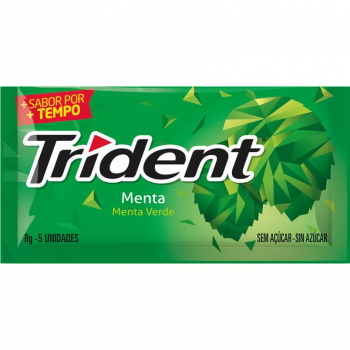 CHICLETE TRIDENT MENTA 8 GR