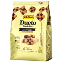 BISCOITO VALEDOURO FINOS CHOCOLATE XADREZ 200 GR