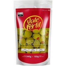 AZEITONA VERDE VALE FERTIL RECHEADA PIMENTAO 150G