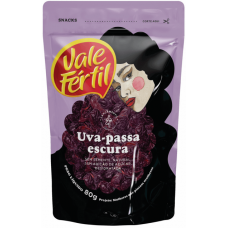 UVA PASSAS VALE FERTIL ESCURA SEM SEMENTE 80G