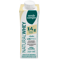 BEB LACTEA VERDE CAMPO WHEY BAUNILHA 14G PRO 250ML