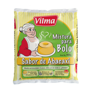 MISTURA PARA BOLO VILMA ABACAXI 400G