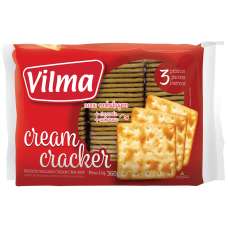 BISCOITO VILMA CREAM CRACKER 360 GR