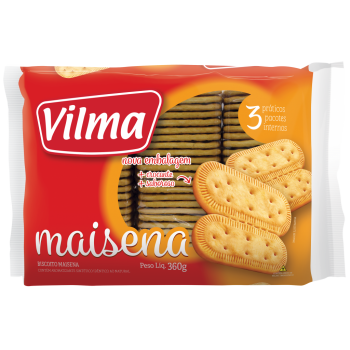 BISCOITO VILMA MAISENA 360 GR