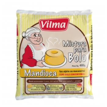 MISTURA PARA BOLO VILMA MANDIOCA 400G