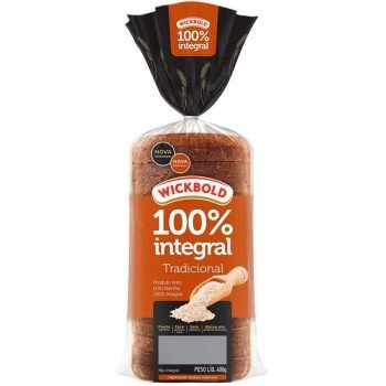 PÃO 100 INTEGRAL TRADICIONAL WICKBOLD 400G