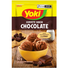 PO PARA SORVETE YOKI CHOCOLATE 150G